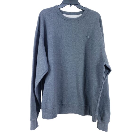 Champion Crew Sweatshirt Men's Size XL Gray - Picture 1 of 8